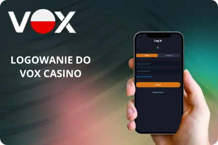 Logowanie do Vox Casino