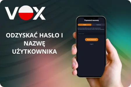 Odzyskać hasło i nazwę użytkownika